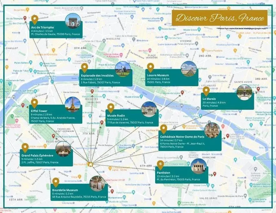 Apartmán Avenue Breteuil Family - 11 Pers - Unique - Cosy Paříž